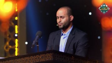 مصطفى حسني لمتسابق: ربنا يرزقنا نصلي وراك في أكبر مساجد مصر