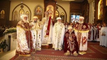 البابا تواضروس: المطارنة الجدد يخدمون في خمس دول هي مصر والسودان وإنجلترا وإيطاليا وألمانيا