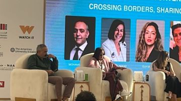 شاهيناز العقاد: مصر الدولة الوحيدة في المنطقة التي تملك صناعة سينما متكالمة