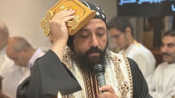 الأنبا أثناسيوس يترأس عشية عيد مارمينا ويمنح الشموسية لـ35 من أبناء الكنيسة