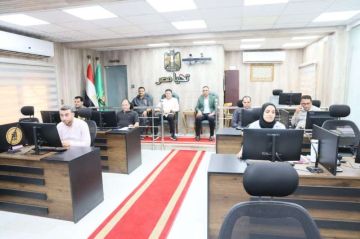 السكرتير العام والمساعد بالمنوفية يتابعان التعامل مع تجمعات مياه الأمطار