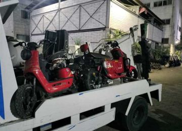 مصادرة 39 توك توك واسكوتر لسيرهم في الشوارع الرئيسية بالقاهرة