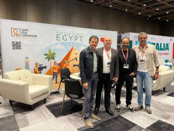 جناح لجنة مصر للأفلام يجذب اهتماما عالميا في السوق الأمريكية للأفلام بلوس أنجلوس جناح لجنة مصر للأفلام يجذب اهتماما عالميا في السوق الأمريكية للأفلام بلوس أنجلوس