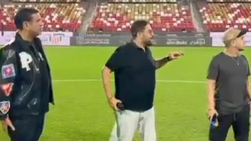 عمر كمال ومحمود الليثي يجريان البروفات النهائية قبل إحياء ختام السوبر المصري غدا خاص