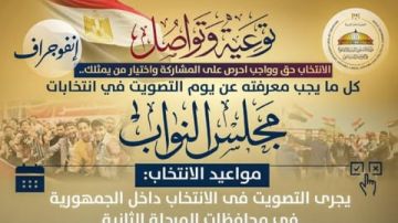 كل ما يجب معرفته عن يوم التصويت في المرحلة الثانية من انتخابات مجلس النواب