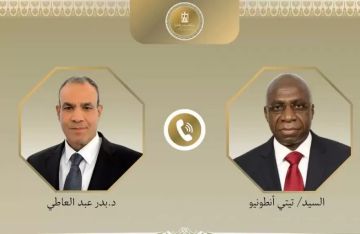 وزير الخارجية يبحث مع نظيره الأنجولي سبل تعزيز العلاقات الثنائية