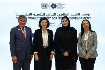 وزيرة التضامن الاجتماعي تناقش المبادرات الدولية والإقليمية الرائدة في مجال الحماية الاجتماعية مع وزراء دول قطر والبرازيل وإسبانيا