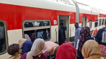 السكة الحديد تسير الرحلة الثلاثين لنقل الأشقاء السودانيين