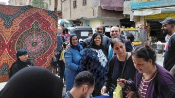 توافد مستمر للناخبين على لجان العمرانية في انتخابات النواب 