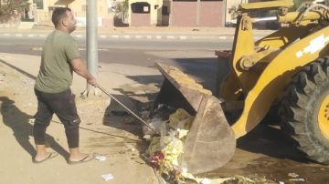 جهاز العاشر من رمضان يكثف حملات النظافة والتجميل