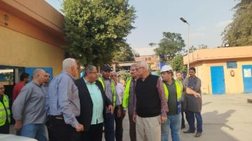 رئيس الصرف الصحي بالقاهرة يواصل جولاته الميدانية لمتابعة جاهزية محطات الجنوب وحلوان استعدادا لموسم الأمطار