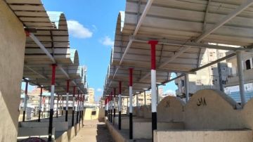 رفع كفاءة المنطقة المحيطة بموقف قرى غرب سيدي سالم بكفر الشيخ صور