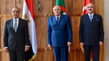 آلية دول الجوار الثلاثية.. تفاصيل المباحثات بين مصر والجزائر وتونس بشأن ليبيا آلية دول الجوار الثلاثية.. تفاصيل المباحثات بين مصر والجزائر وتونس بشأن ليبيا