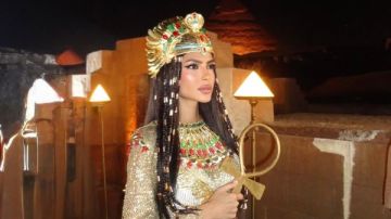 هدى المفتي: فخورة بمشاركتي في افتتاح المتحف المصري الكبير