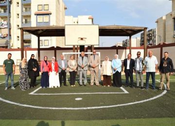 افتتاح ملعب متعدد الأغراض ومنطقة ألعاب للأطفال بمدرسة الإسكان الاجتماعي 3 ببورفؤاد افتتاح ملعب متعدد الأغراض ومنطقة ألعاب للأطفال بمدرسة الإسكان الاجتماعي 3 ببورفؤاد