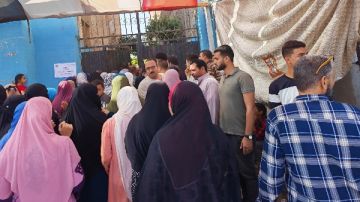 النساء يتصدرن لجان الإقتراع في المنصورية بمنشأة القناطر