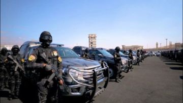 شاهد .. إنتشار الشرطة إستعدادا لتأمين انتخابات مجلس النواب