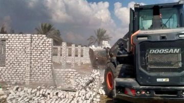 محافظ الإسماعيلية يتابع أعمال إزالة فورية لمزرعة دواجن على أرض زراعية بأبو صوير