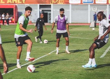 الاجتماع الفني لمباراة الأهلي وسيراميكا ظهر الأربعاء