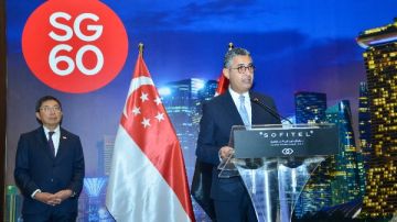 وزير التموين يشارك في احتفالية سفارة سنغافورة بالعيد الوطني الستين للاستقلال