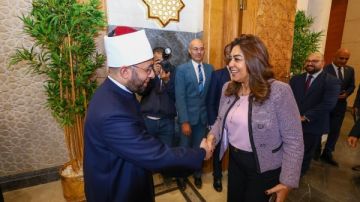 وزيرة التنمية المحلية تشارك في احتفال وزارة الأوقاف باليوم العالمي للقضاء على العنف ضد المرأة