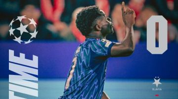 دوري أبطال أوروبا.. آرسنال يتقدم على سلافيا براج في الشوط الأول دوري أبطال أوروبا.. آرسنال يتقدم على سلافيا براج في الشوط الأول