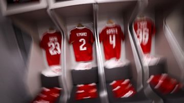 غرفة ملابس الأهلي قبل مواجهة شبيبة القبائل في دوري أبطال أفريقيا.. صور