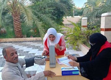 فرق طبية لخدمة الناخبين بمحيط اللجان الانتخابية في الوادي الجديد