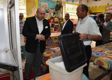 محافظ بني سويف يتفقد المقار الانتخابية لمجلس النواب محافظ بني سويف يتفقد المقار الانتخابية لمجلس النواب