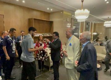 وزير الشباب والرياضة يستقبل بعثة منتخب ناشئي اليد بعد التتويج وصيفا للعالم بالمغرب وزير الشباب والرياضة يستقبل بعثة منتخب ناشئي اليد بعد التتويج وصيفا للعالم بالمغرب