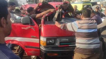 إصابة 6 أشخاص في حادث انقلاب سيارة ميكروباص بمياه ترعة بالغربية إصابة 6 أشخاص في حادث انقلاب سيارة ميكروباص بمياه ترعة بالغربية