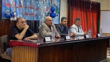 القومي لحقوق الإنسان يبحث مع عمال الغربية 5 ملفات عاجلة