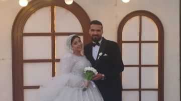  صدى البلد يهنئ المحاسب أسامة عصام والآنسة مي محمد بحفل زفافهما