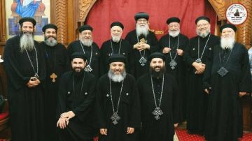 قداس وتدشين ومعموديات.. الأنبا مكاريوس يزور كنيسة مارجرجس بصفط اللبن قداس وتدشين ومعموديات.. الأنبا مكاريوس يزور كنيسة مارجرجس بصفط اللبن