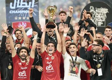 لأول مرة في التاريخ.. رقم قياسي لـ الأهلي بعد التتويج بالسوبر المصري لأول مرة في التاريخ.. رقم قياسي لـ الأهلي بعد التتويج بالسوبر المصري