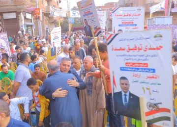 مؤتمر جماهيري حاشد لـ مرشح زفتى والسنطة.. حمدي سعدة: اختاروا الصوت الحر