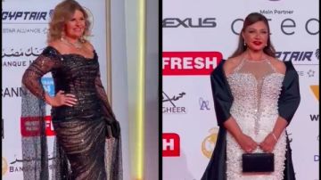 يسرا وليلى علوي.. نجوم الفن على ريد كاربت افتتاح مهرجان القاهرة السينمائي