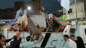 74 حالة.. حملة مكبرة لإزالة الإشغالات بحي غرب كفر الشيخ صور