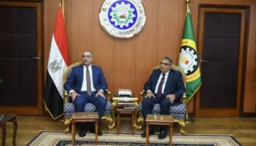 لتعزيز سبل دعم المزارعين.. محافظ الدقهلية يستقبل الرئيس التنفيذي للبنك الزراعي المصري لتعزيز سبل دعم المزارعين.. محافظ الدقهلية يستقبل الرئيس التنفيذي للبنك الزراعي المصري