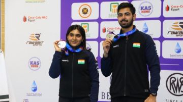 تألق عالمي على أرض مصر في اليوم السادس من بطولة الرماية