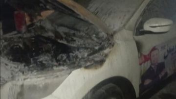 نجاة مرشح بانتخابات النواب من حريق مروع بسيارته في كفر الشيخ (تفاصيل)