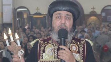 الأنبا إنيانوس يترأس احتفالات عيد مار مينا ويرسم خمسة شمامسة جدد صور