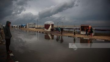 الدفاع المدني: غزة غرقت خلال ساعتين من تساقط الأمطار