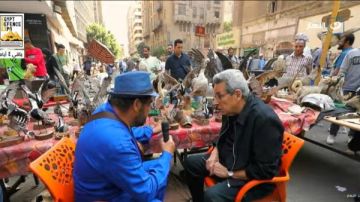 حيوانات محنطة وطيور نادرة وأنتيكات.. جولة محمود سعد في سوق السلع النادرة ديانا حيوانات محنطة وطيور نادرة وأنتيكات.. جولة محمود سعد في سوق السلع النادرة ديانا