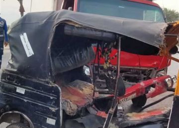 إصابة 5 أشخاص في حادث تصادم بطريق الصعيد الزراعي بالمنيا