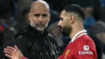 جوارديولا يعترف: محمد صلاح كان كابوسا .. وأوقفته بـ4 لاعبين جوارديولا يعترف: محمد صلاح كان كابوسا .. وأوقفته بـ4 لاعبين