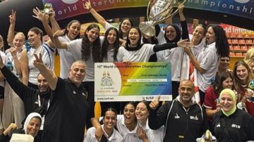 سلمى طارق سليمان تقود جامعتها للقب كأس العالم للجامعات لكرة الطائرة