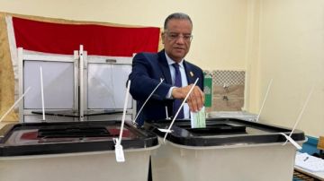 محمود مسلم يدلي بصوته في انتخابات النواب ويؤكد: المشاركة الوطنية رسالة قوة للداخل والخارج