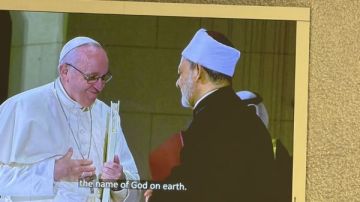 مدير مرصد الأزهر تشارك في الاحتفال بذكرى وثيقة نوسترا أيتاتا بالفاتيكان مدير مرصد الأزهر تشارك في الاحتفال بذكرى وثيقة نوسترا أيتاتا بالفاتيكان