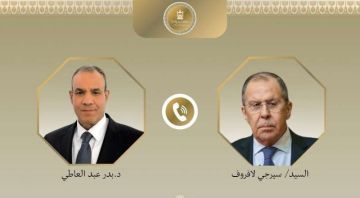 وزير الخارجية يستعرض مع نظيره الروسي التحضيرات الجارية لمؤتمر القاهرة الدولي لإعادة إعمار غزة